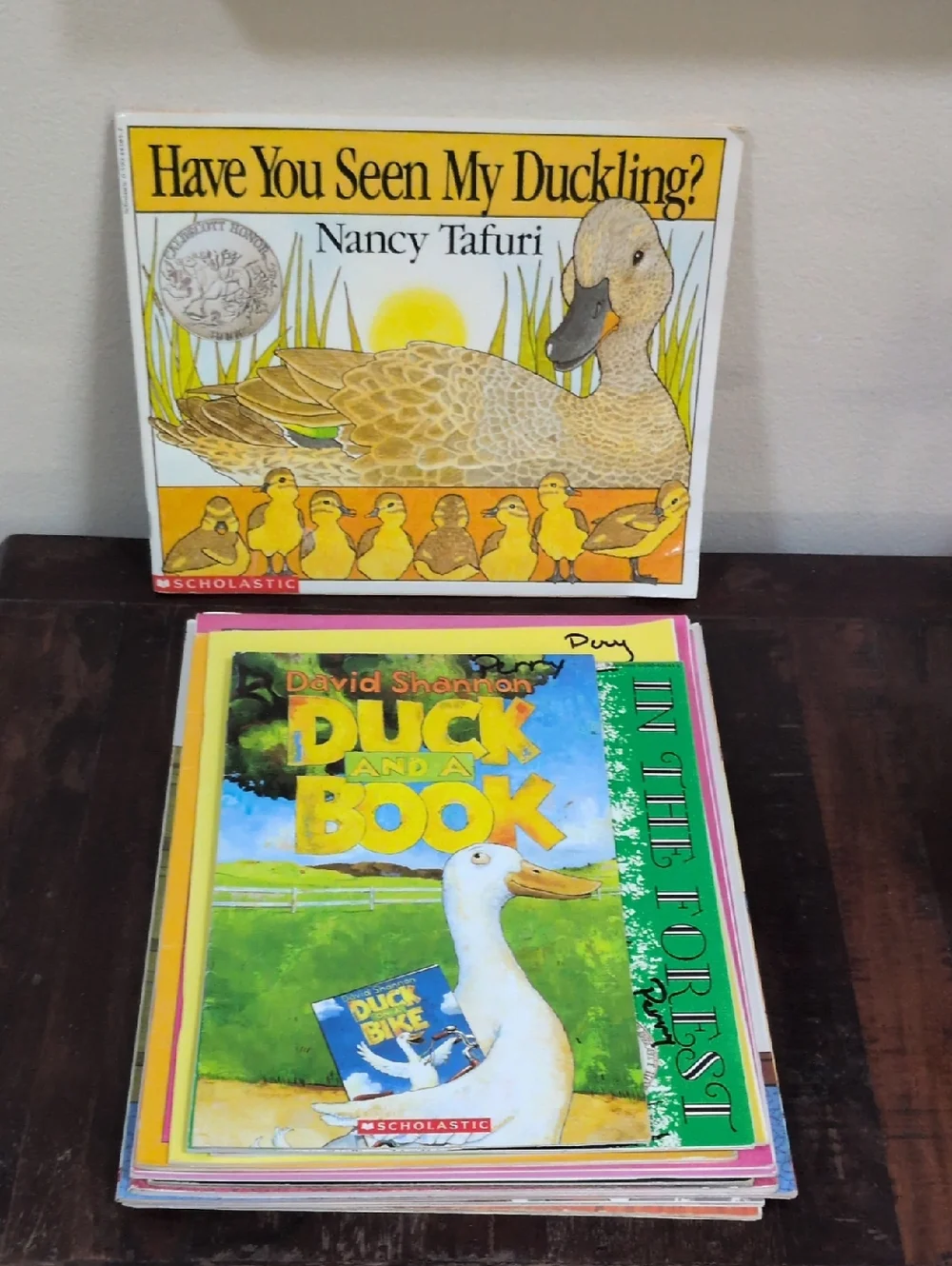 Scholastic Vintage Children's Lot of 13 Fiction Picture Books Misc. Authors